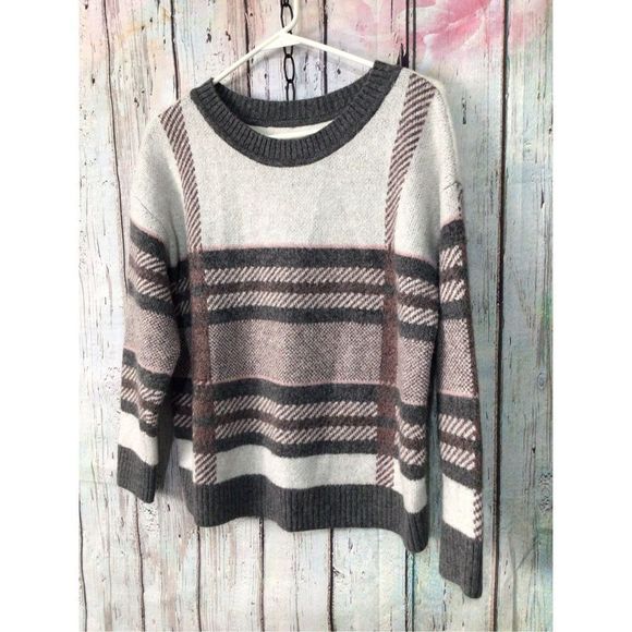 EVRI Crewneck Sweater Multi Color Size 0X ~ Nice! 👍 - Picture 10 of 13